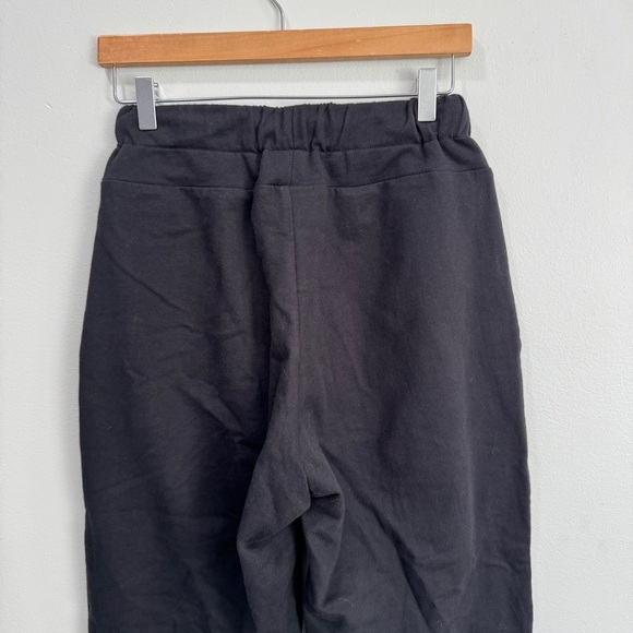 Planet by Lauren G French Terry Luxury Sweatpants Black - Picture 11 of 16